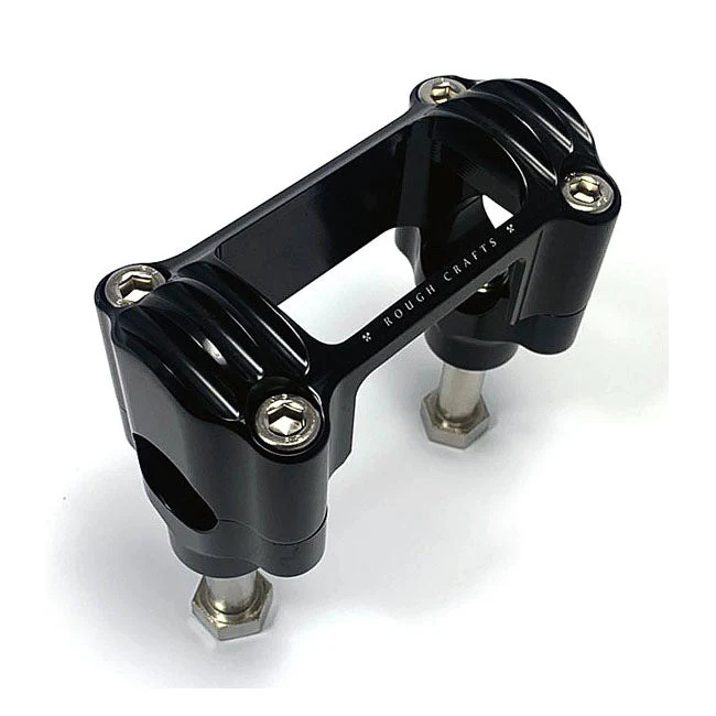 Rough Crafts 1,3" Stuurverhogers Zwart voor Harley