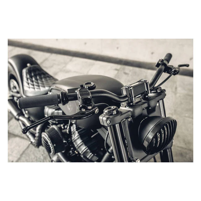 Rough Crafts 1,3" Stuurverhogers Zwart voor Harley