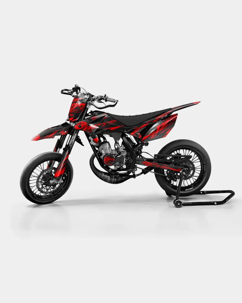 SABLE - Decoratieset BETA 50cc - Rood