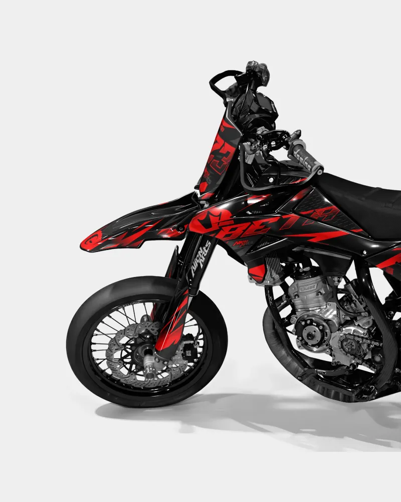 SABLE - Decoratieset BETA 50cc - Rood