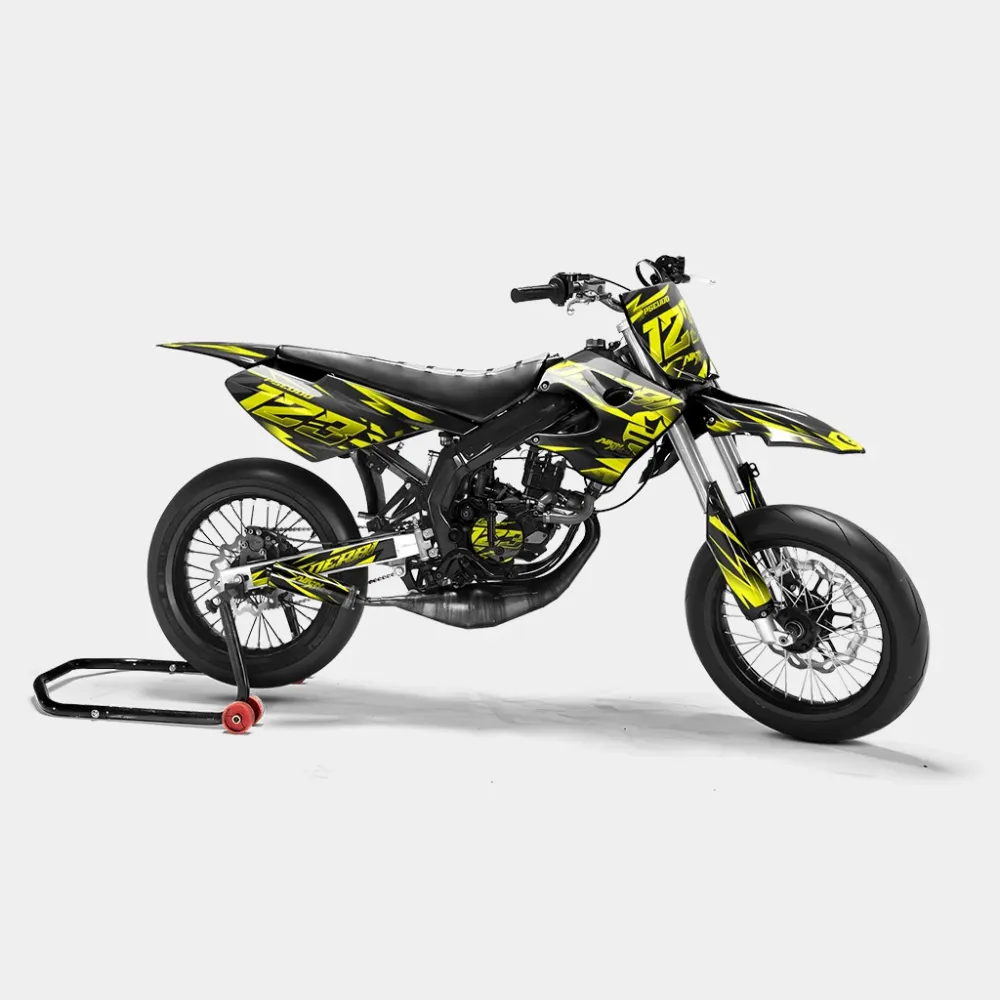SABLE - Decoratieset DERBI 50cc - Geel