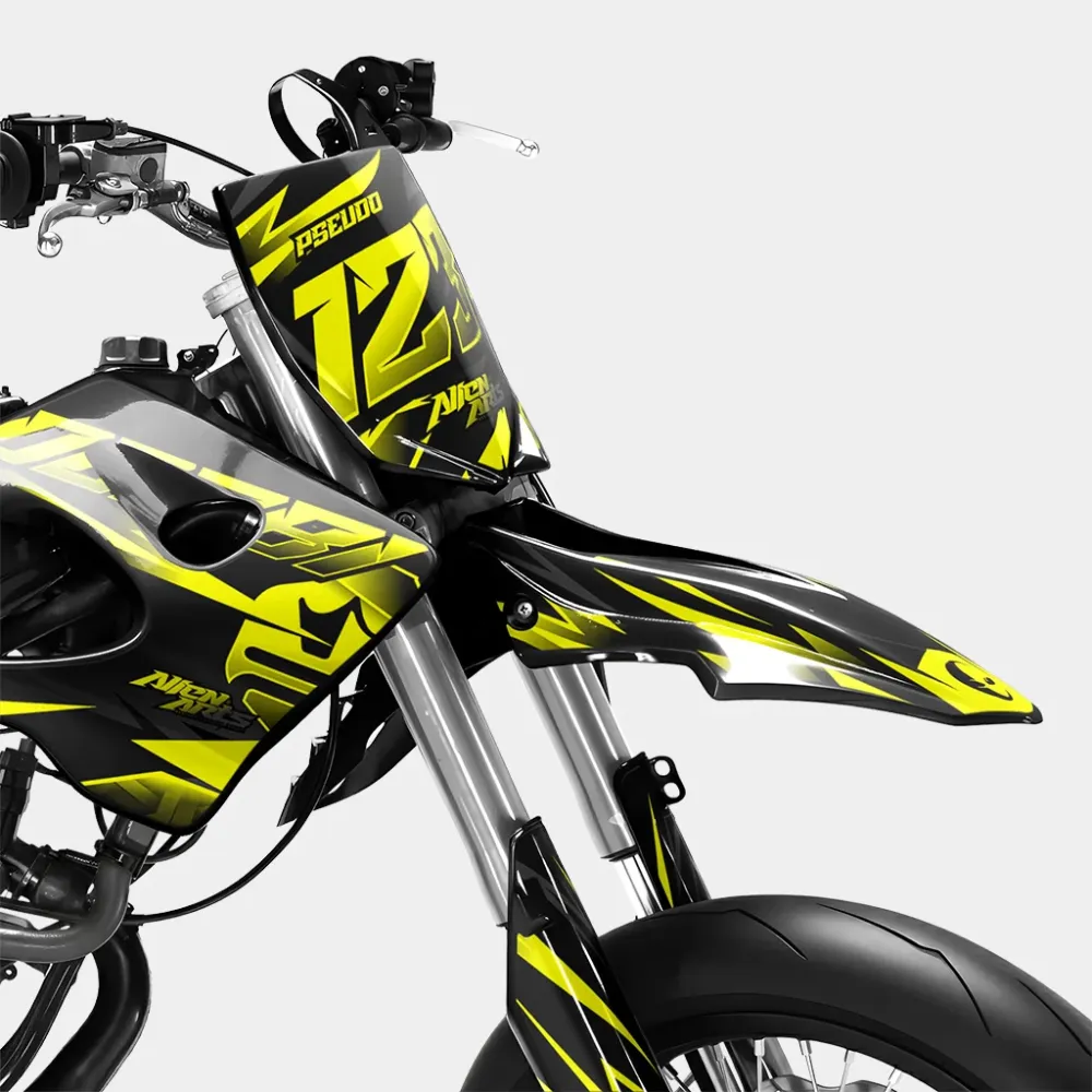 SABLE - Decoratieset DERBI 50cc - Geel