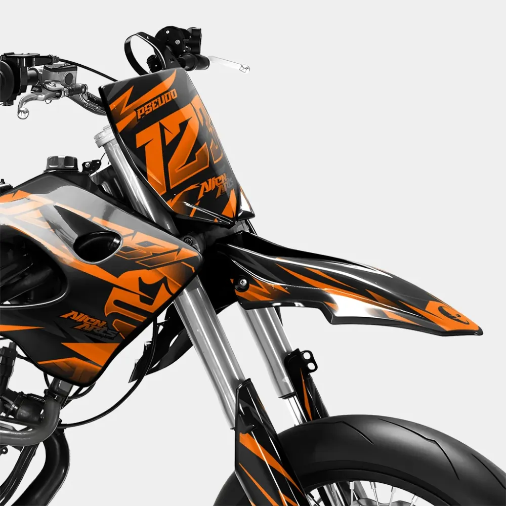 SABLE - Decoratieset DERBI 50cc - Oranje