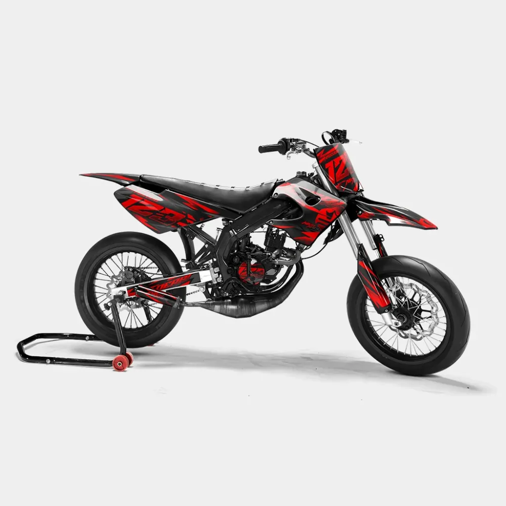 SABLE - Decoratieset DERBI 50cc - Rood