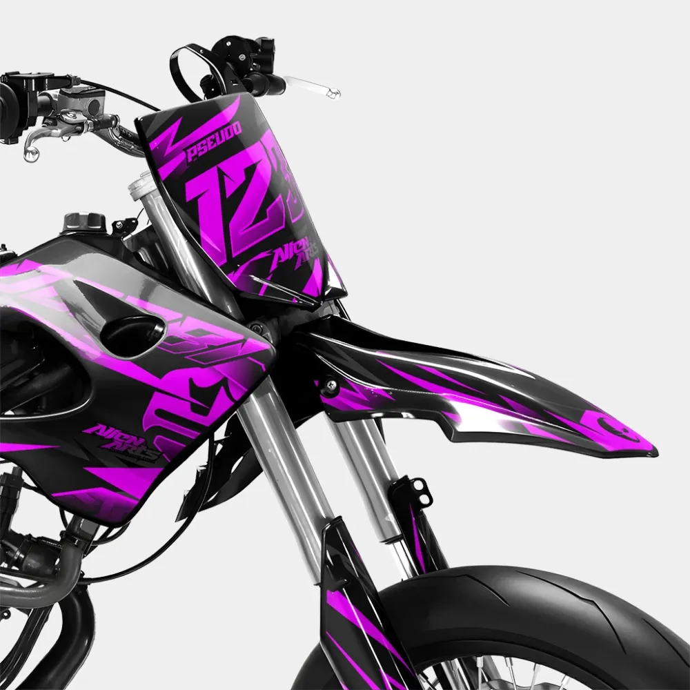 SABLE - Decoratieset DERBI 50cc - Roze