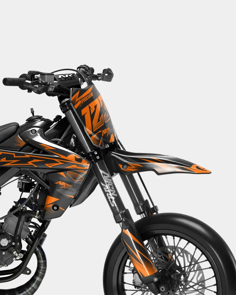 SABLE - Decoratieset RIEJU 50cc - Oranje