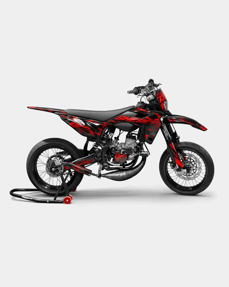 SABLE - Decoratieset SHERCO 50cc - Rood