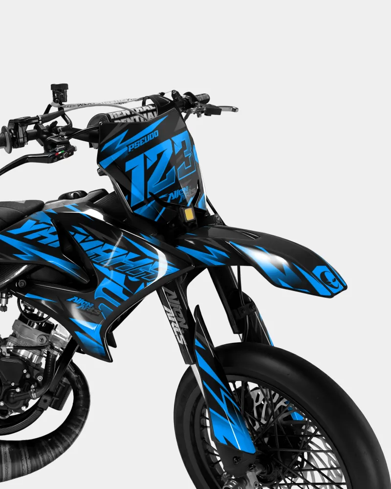 SABLE - Decoratieset YAMAHA DT 50cc - Blauw