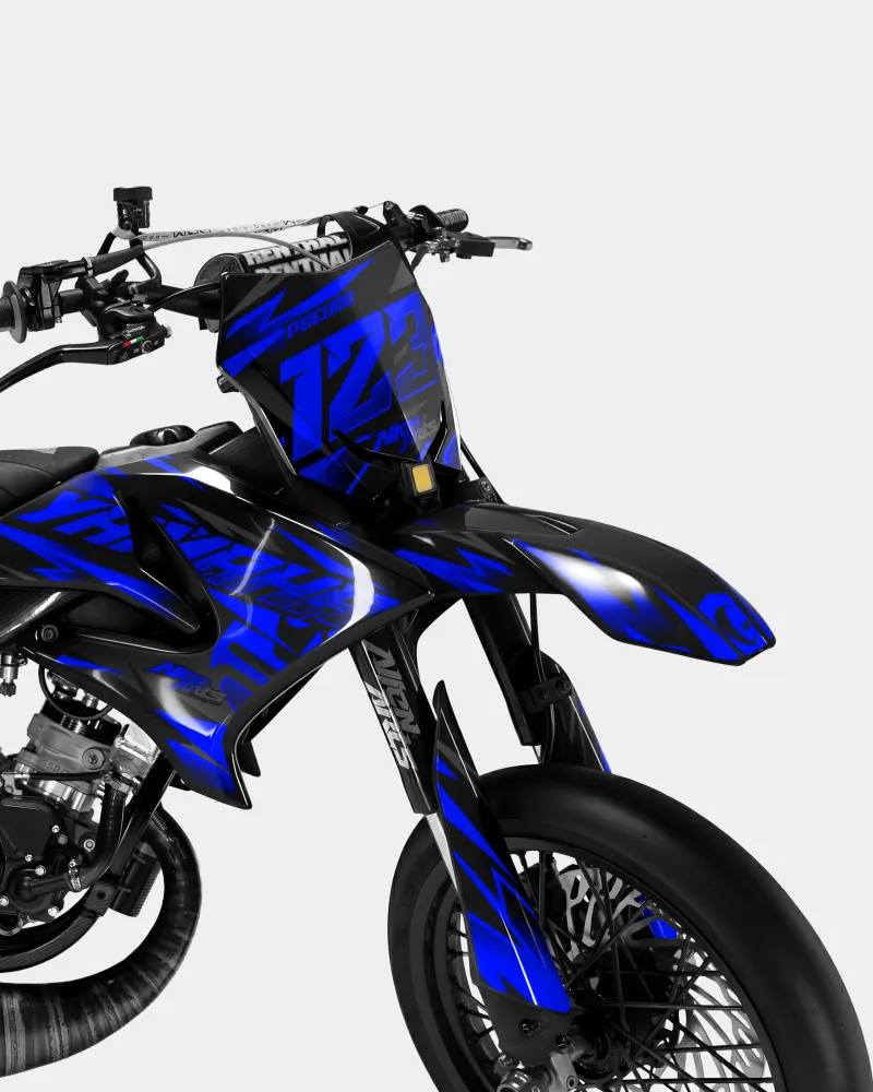 SABLE - Decoratieset YAMAHA DT 50cc - Donkerblauw