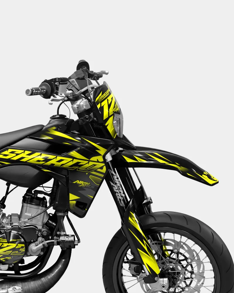 SABLE - SHERCO 50cc decoratieset - Geel