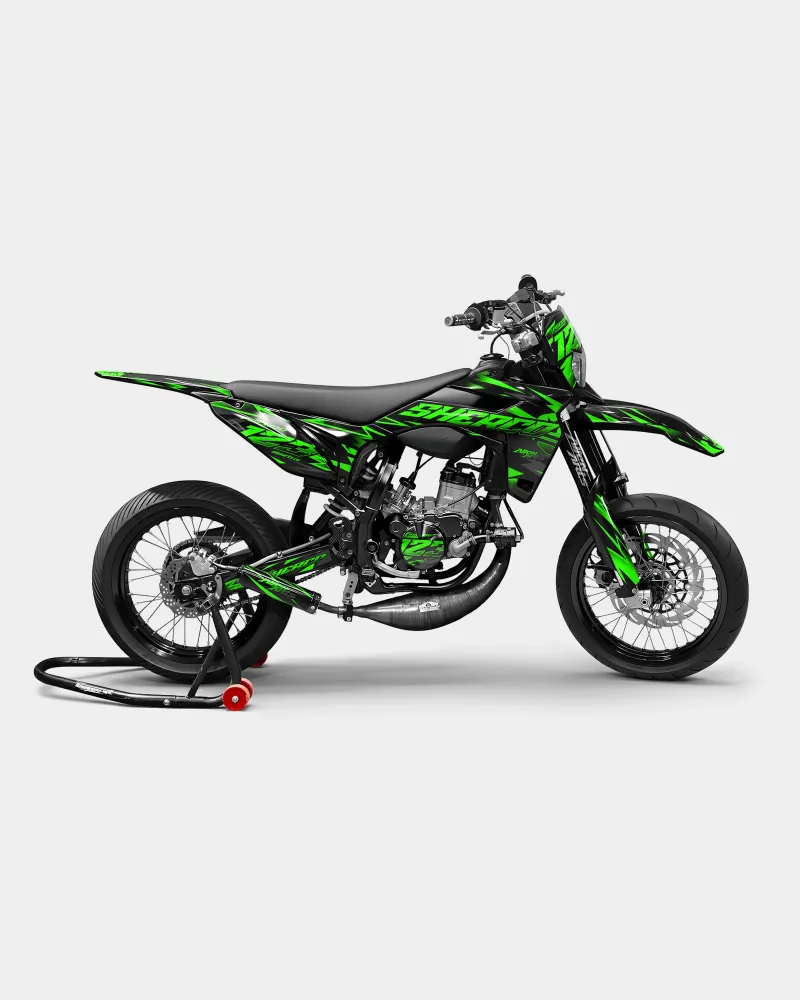 SABLE - SHERCO 50cc decoratieset - Groen