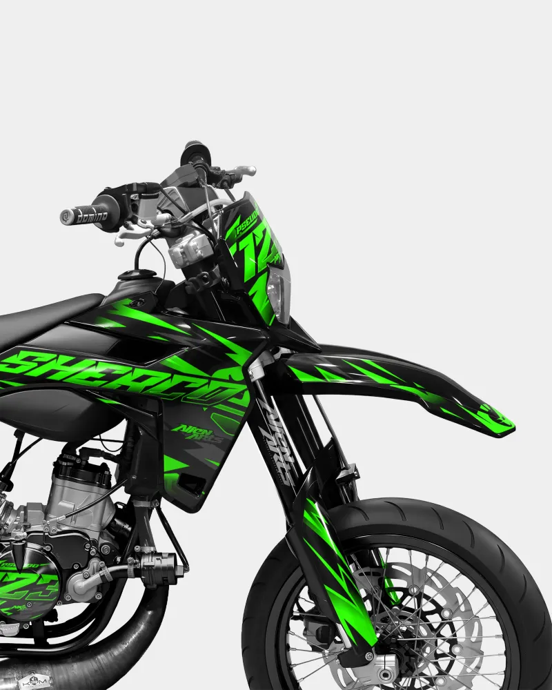 SABLE - SHERCO 50cc decoratieset - Groen