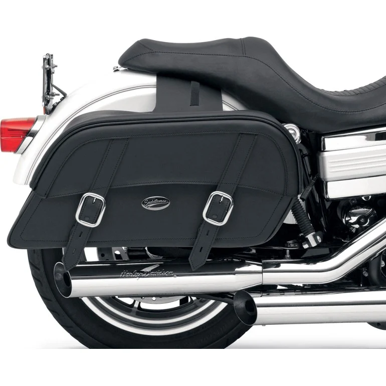 Saddlemen Drifter Extra Jumbo-set overtrekbare motorzadeltassen