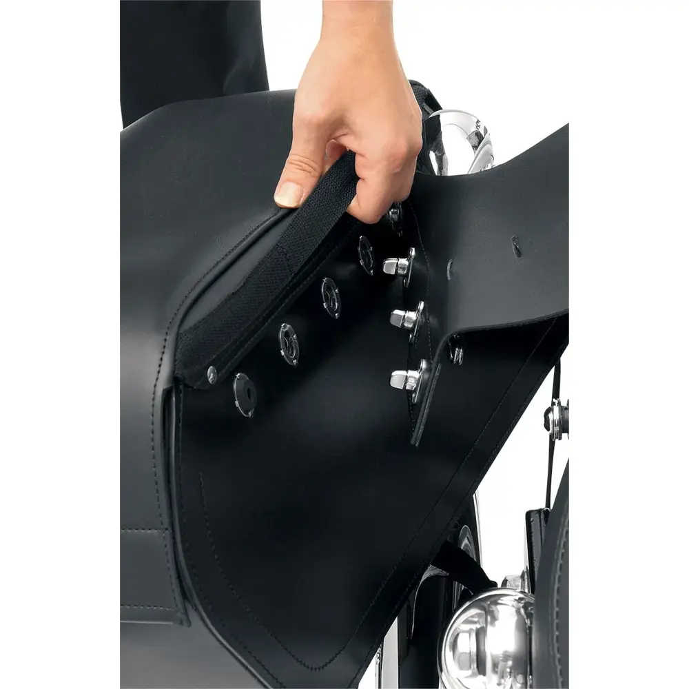 Saddlemen Drifter Extra Jumbo-set overtrekbare motorzadeltassen