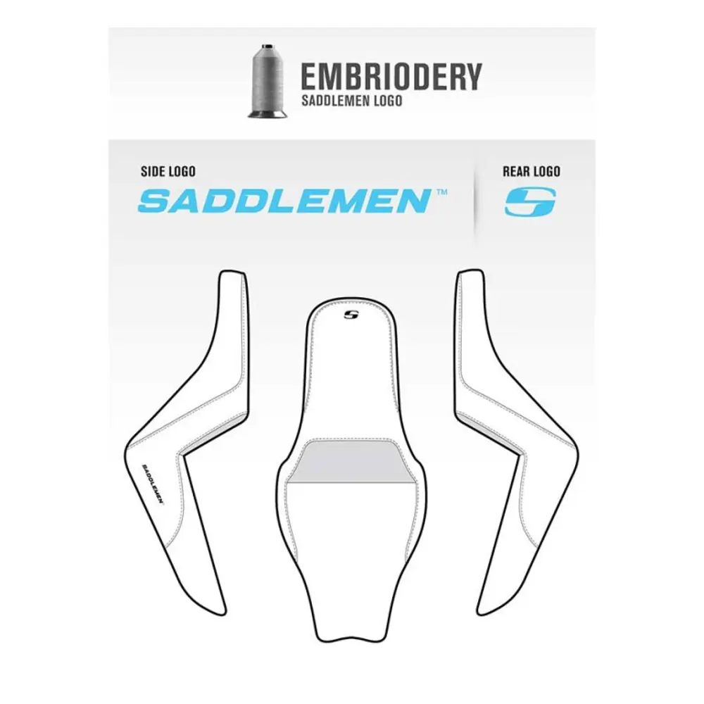 Saddlemen Step-Up-grijper voor Indian