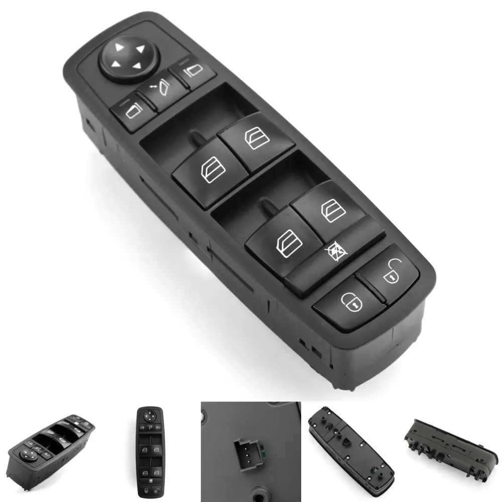 Schakelaar elektrisch raam linksvoor voor Mercedes-Benz W169 W245 W164 A1698206710
