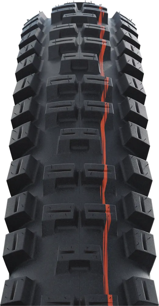 Schwalbe Big Betty vouwband 27.5x2.40" Super Gravity Addix Soft SnakeSkin Tubeless
