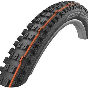 Schwalbe Eddy Current Achter Super Trail Evolution Vouwband 27.5x2.80" TLE E-50 Addix Soft zwart