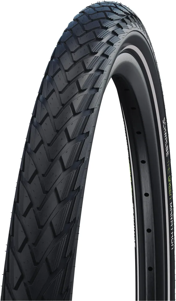 Schwalbe Marathon Performance Draadband 28x1.25" GreenGuard TwinSkin Reflex Addix Eco zwart