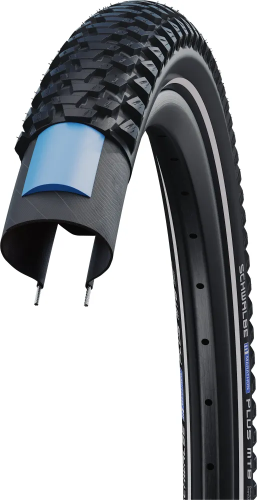 Schwalbe Marathon Plus MTB Performance SmartGuard Draadband 29x2.10" Reflex