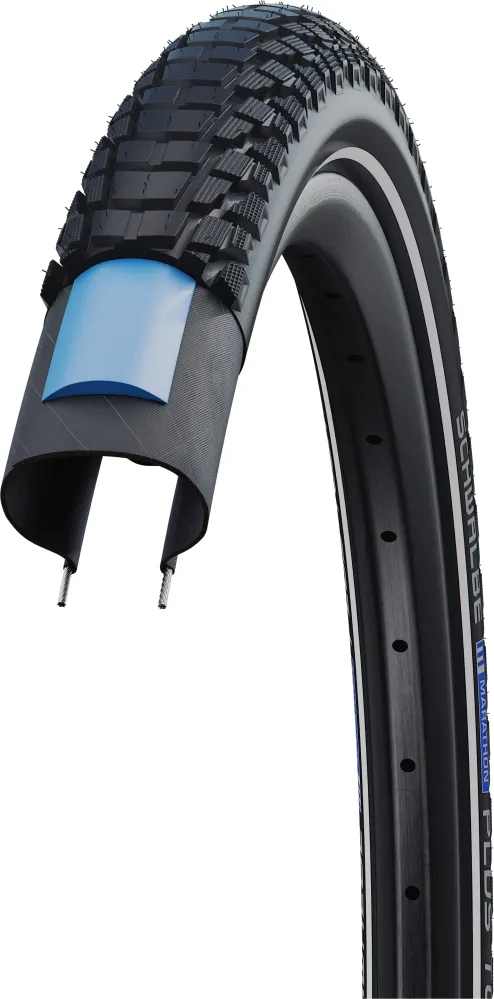 Schwalbe Marathon Plus Tour Draadband 28x1.50" Performance E-50 Addix Reflex SmartGuard