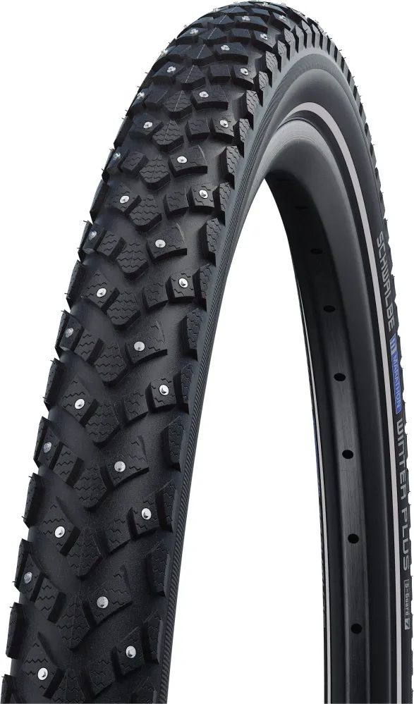 Schwalbe Marathon Winter Plus Draadband Reflex 28x1.35" zwart