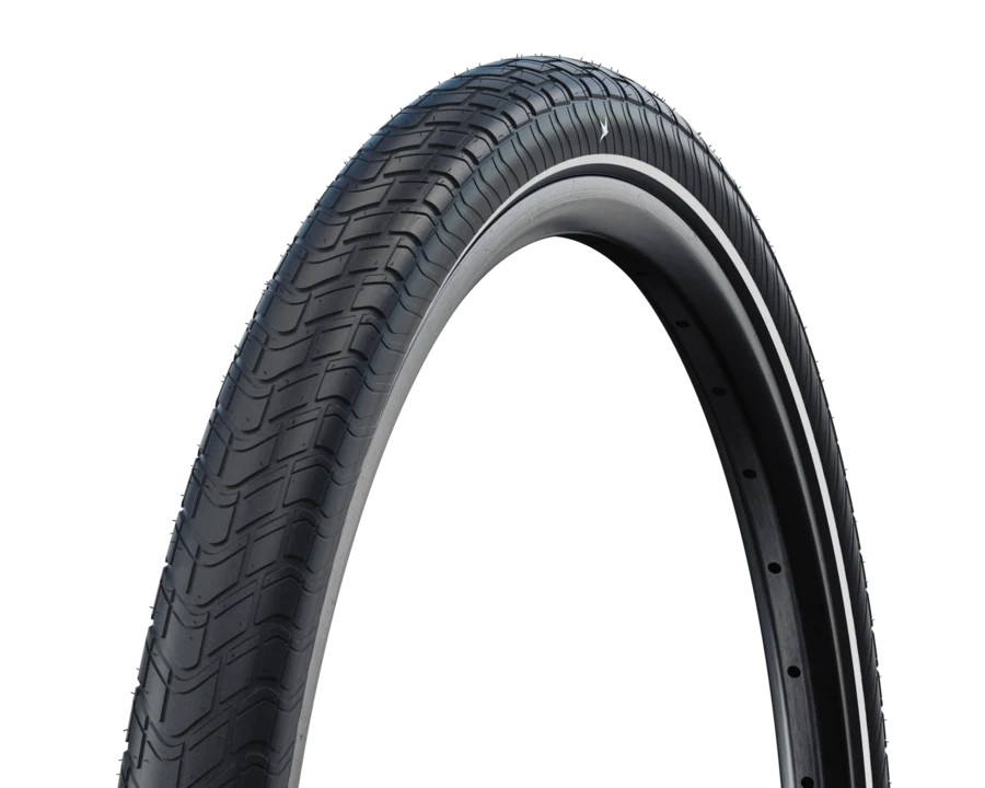 Schwalbe MOTION BIG APPLE RaceGuard E-25 Draad RaceGuard 50-559 zwart-reflecterend