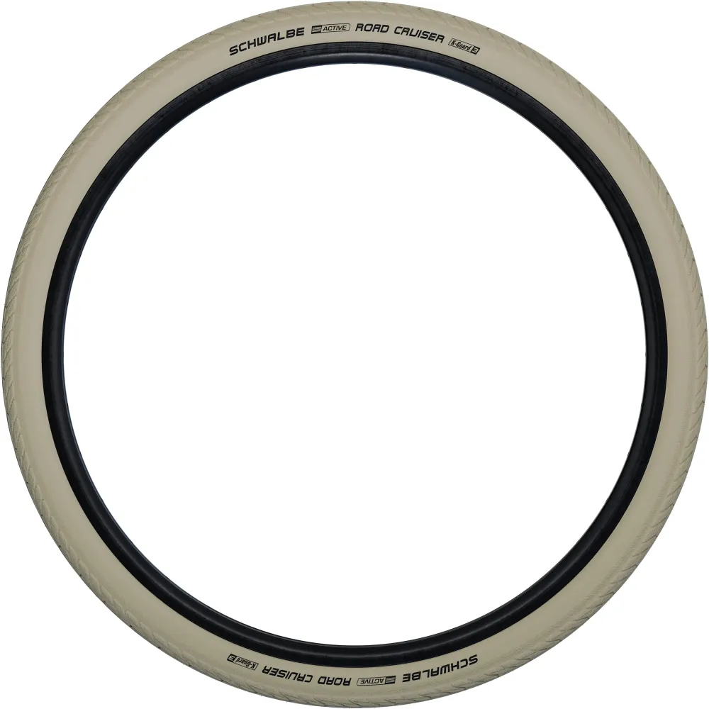 Schwalbe Road Cruiser Draadband 28x1.60" K-Guard Active Reflex beige