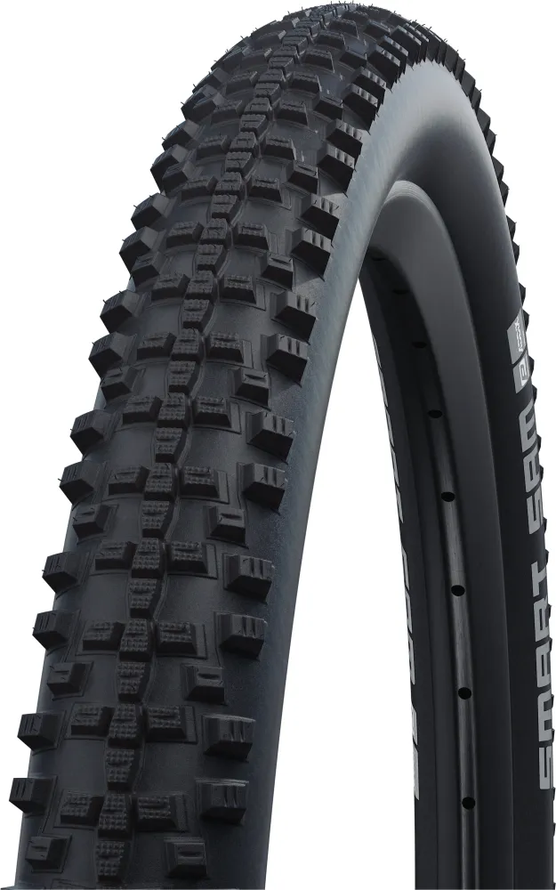Schwalbe Smart Sam Draadband 29" Addix Plus Performance SnakeSkin Greeng zwart