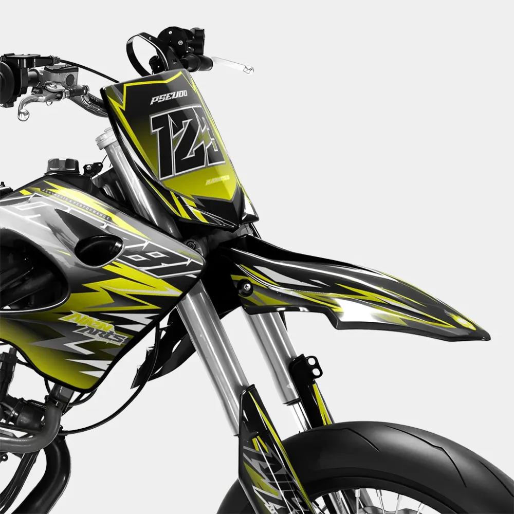 SENSO - Decoratieset DERBI 50cc - Geel