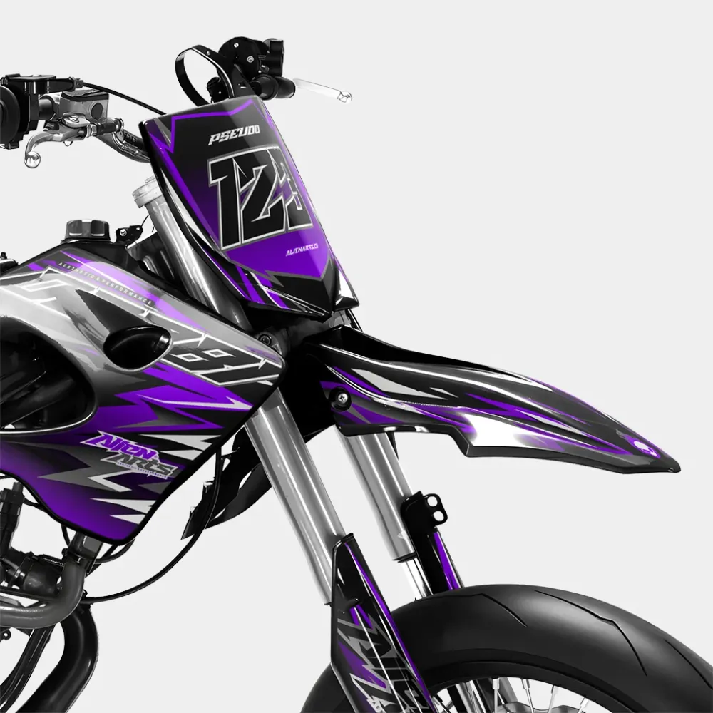 SENSO - Decoratieset DERBI 50cc - Paars