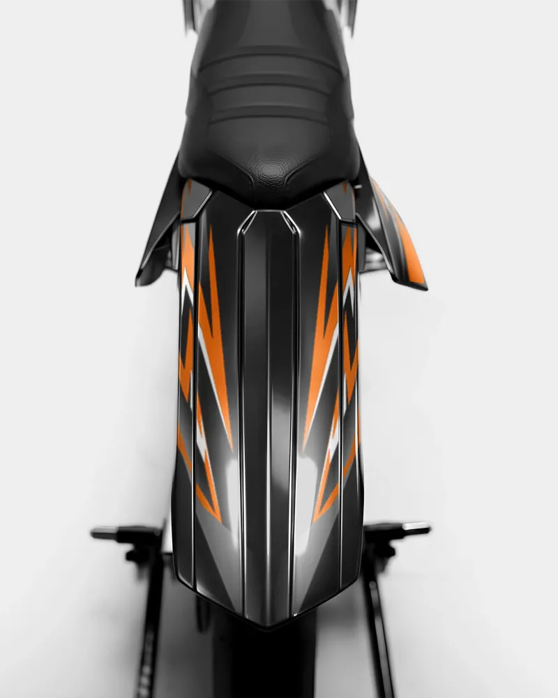 SENSO - Decoratieset RIEJU 50cc - Oranje