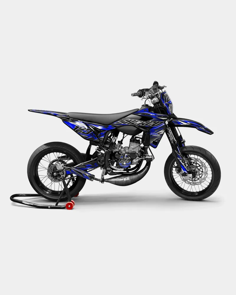 SENSO - Decoratieset SHERCO 50cc - Donkerblauw