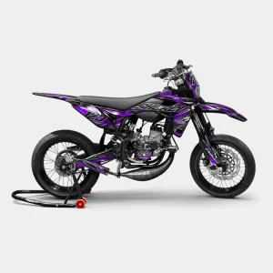 SENSO - Decoratieset SHERCO 50cc - Paars