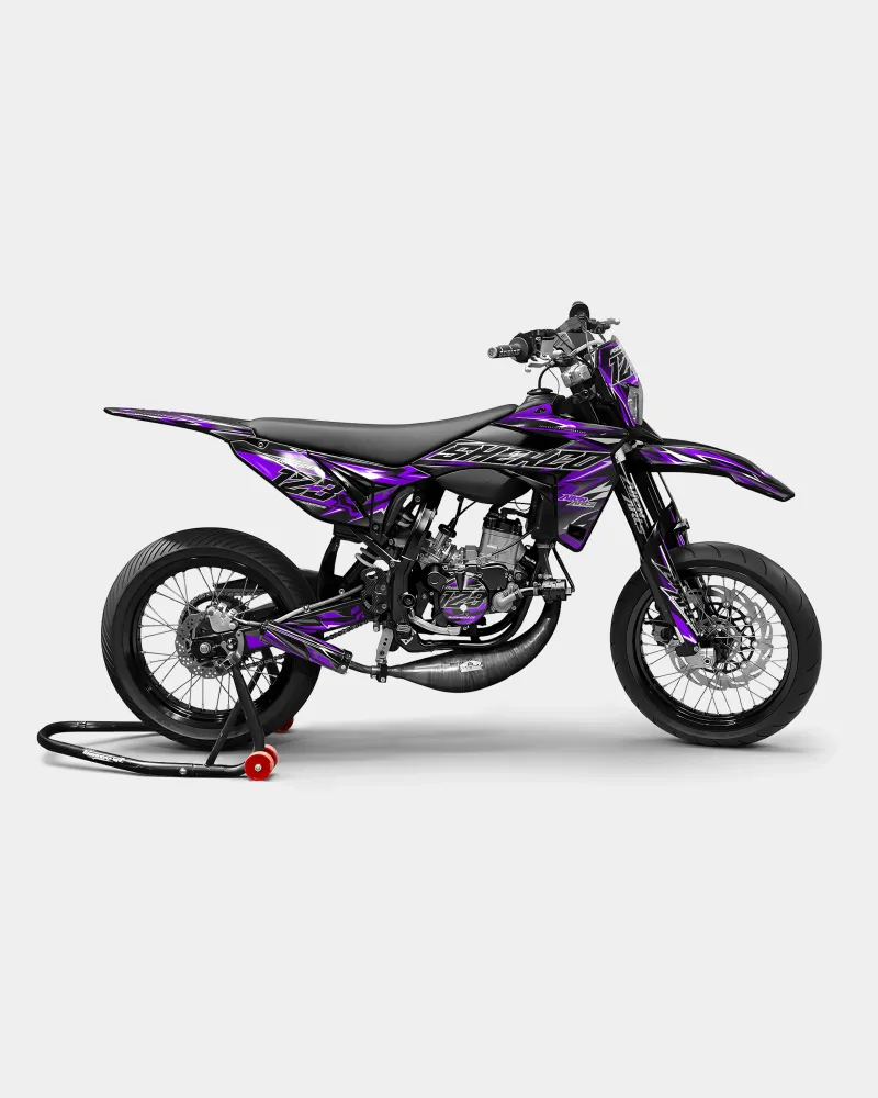 SENSO - Decoratieset SHERCO 50cc - Paars