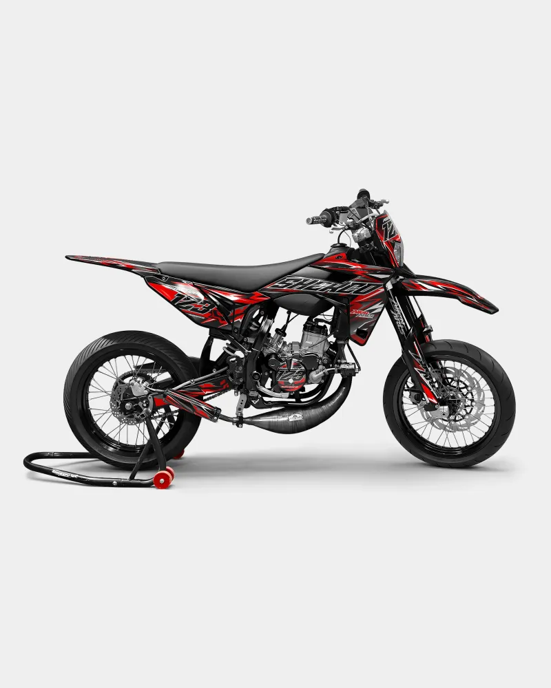 SENSO - Decoratieset SHERCO 50cc - Rood