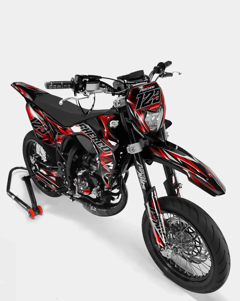 SENSO - Decoratieset SHERCO 50cc - Rood
