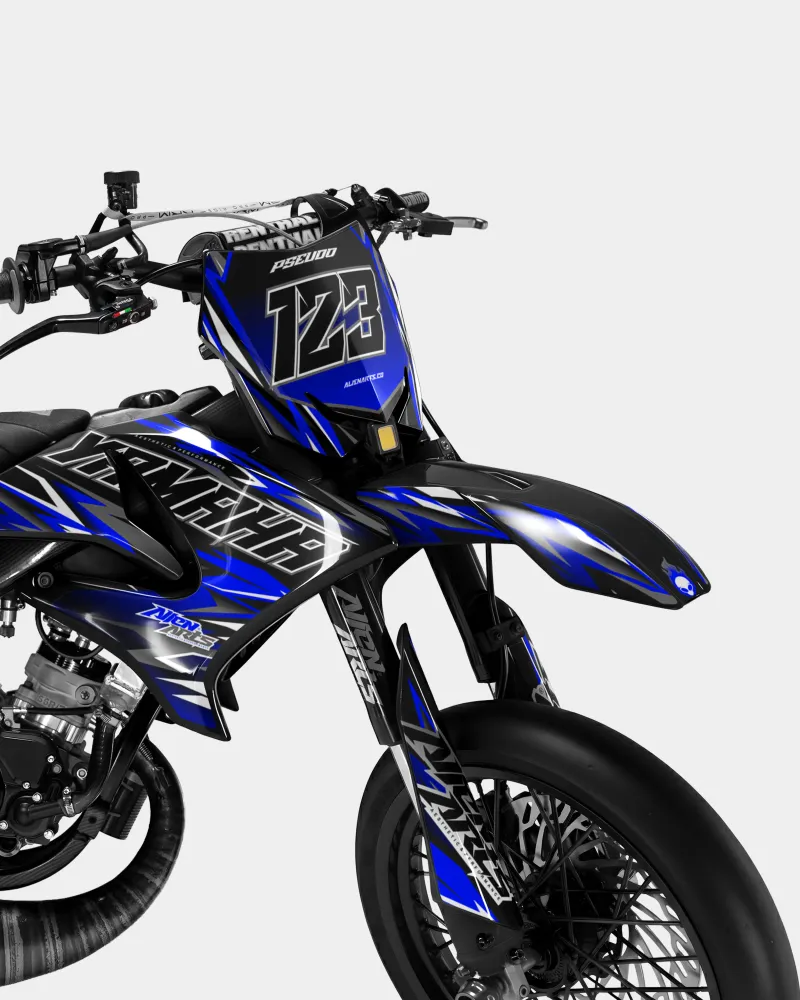 SENSO - Decoratieset YAMAHA DT 50cc - Donkerblauw