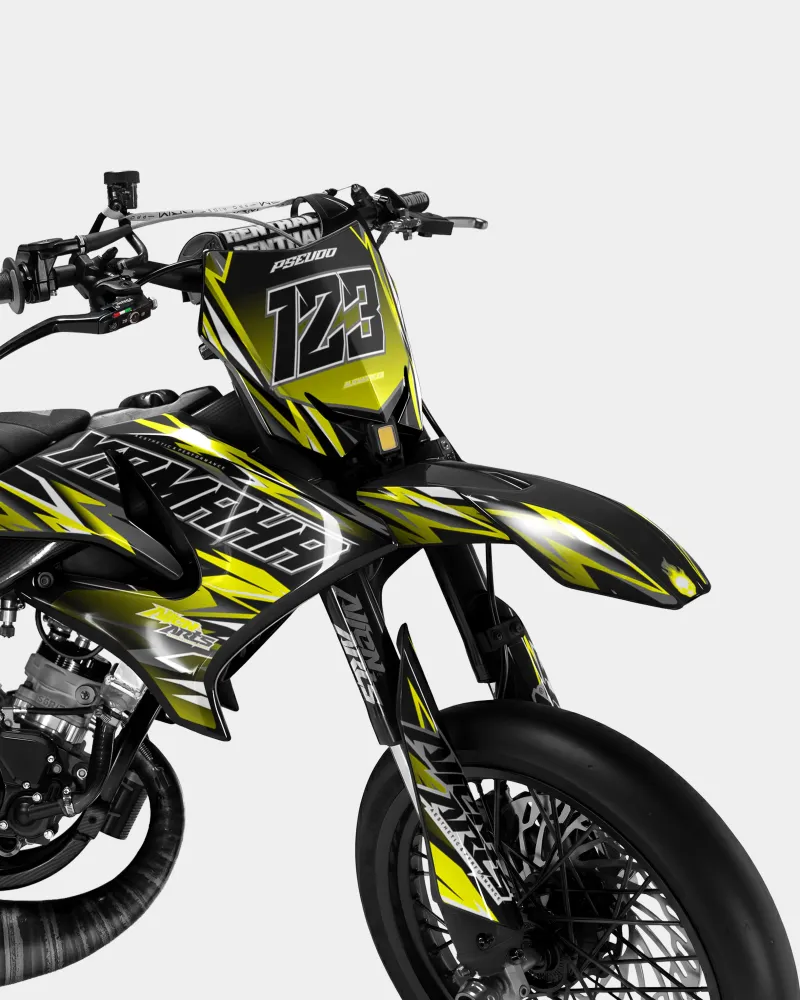 SENSO - Decoratieset YAMAHA DT 50cc - Geel