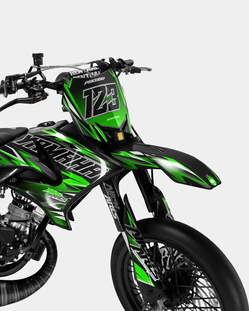 SENSO - Decoratieset YAMAHA DT 50cc - Groen