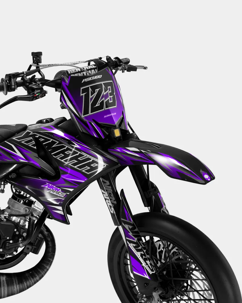 SENSO - Decoratieset YAMAHA DT 50cc - Paars