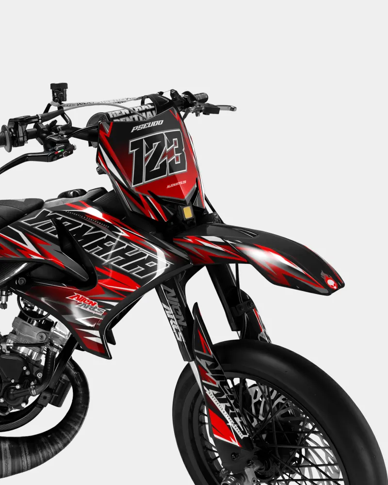 SENSO - Decoratieset YAMAHA DT 50cc - Rood