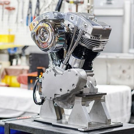 S&S SH93 compleet gemonteerde vroege Shovelhead motor