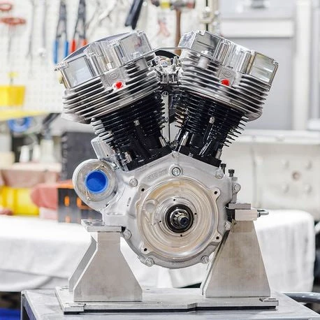 S&S SH93 compleet gemonteerde vroege Shovelhead motor