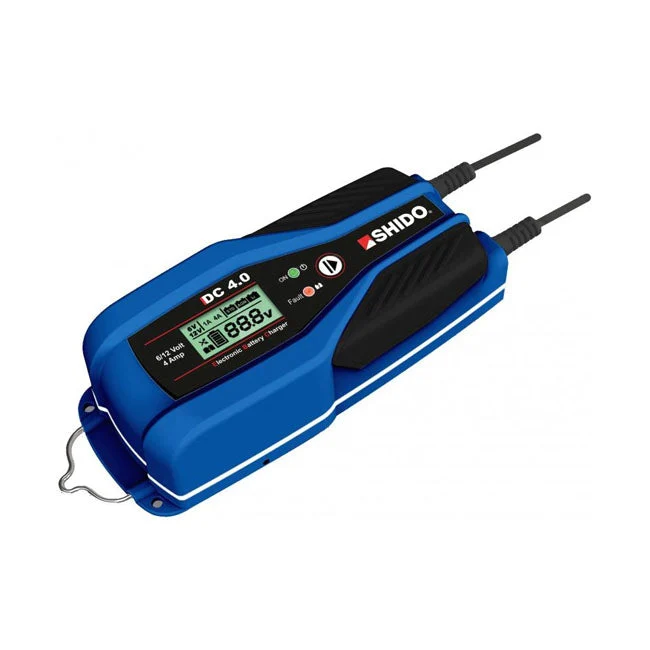 Shido dubbele acculader 12V DC 4.0A