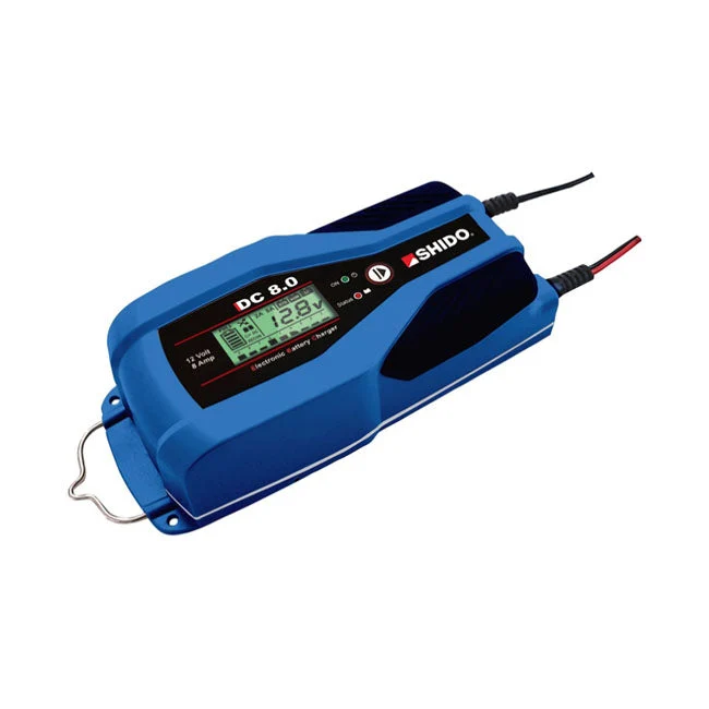 Shido Multi acculader 12V DC 8.0A