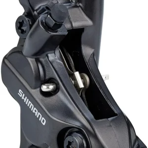 Shimano BR-MT520 remklauw VR/HR Res-Pad D01S zwart