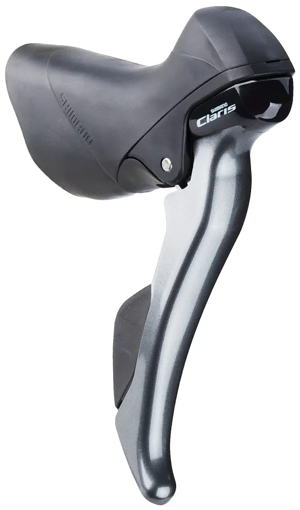 Shimano Claris ST-R2000/-R2030 schakelhendel/remhendel rechts 8-speed grijs/zwart