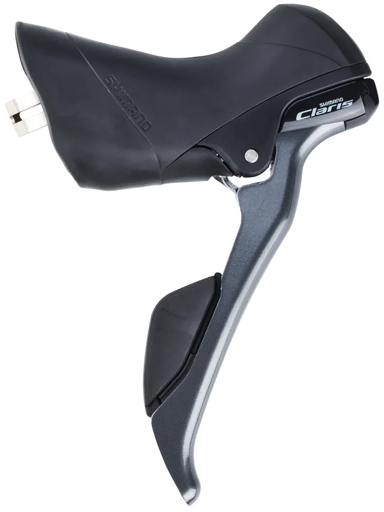 Shimano Claris ST-R2000/-R2030 schakelhendel/remhendel rechts 8-speed grijs/zwart