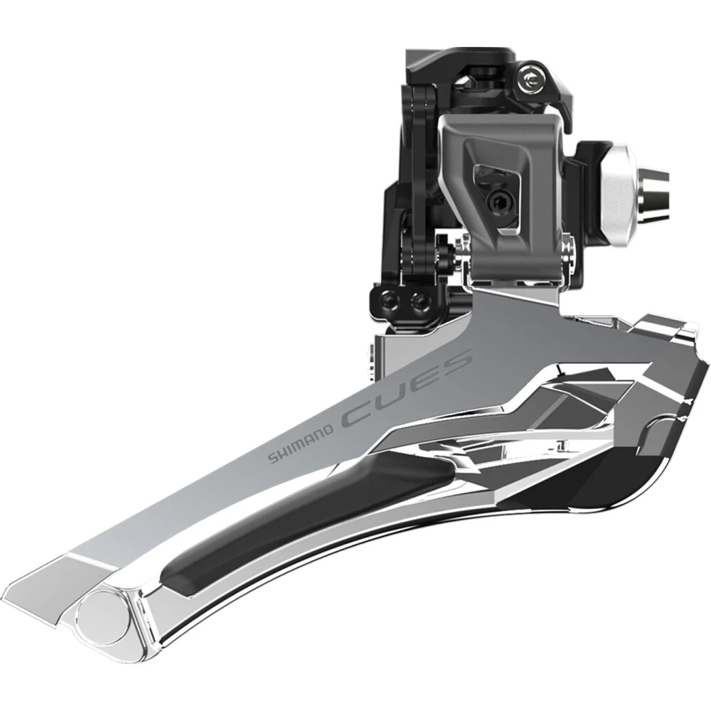 Shimano CUES FD-U6030-F 2x9/10-f DOWN-SWING DOWN-P solderen Kettingstays 62-66 Kettingblad 47mm 46-50